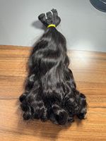 Prix les Plus Bas Cheveux Humains Bouclés Volumineux à Texture Douce, Extensions de Cheveux Humains en Vente par des Exportateurs Indiens : Modèle non permanent