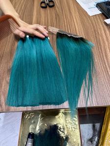 Extensions de perruque de luxe soyeux à double tirage vietnamien cheveux humains bruts italiens avec fermeture à lacet vague naturelle - Product Image 5