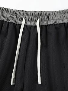 Pantalones cortos de gimnasio de fitness profesionales OEM poliéster personalizado de alta calidad de secado rápido de talla grande malla informal correr hombres estampado al por mayor - Product Image 2