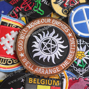 Wholesale Customized Fashion Patches Personalized Embroidered Company Logos for Uniforms Bulk Orders Welcome - Product Image 3