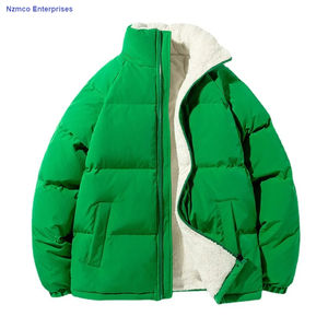 เสื้อโค้ทแจ็คเก็ตแฟชั่นเกาหลีทรงหลวมสไตล์ลำลองสำหรับฤดูใบไม้ร่วงและฤดูหนาว  แบบคอเต่า มีซิป ลายพิมพ์ กันน้ำ กันลม ไซส์ใหญ่พิเศษ สำหรับทุกเพศ - Product Image 6