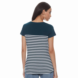 High Quality Round Collar Customized Printed Crop Top <b>Lady</b> 100% Polyester Women Cropped <b>T</b>-<b>shirt</b> - Product Image 3