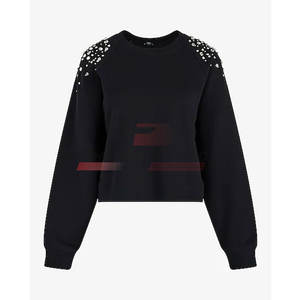 Sudaderas de Invierno Transpirables de Manga Larga para Mujer, Personalizables, de Alta Calidad, Hechas de Poliéster y Algodón, en Oferta - Product Image 3