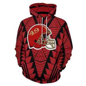 เสื้อฮู้ดสวมหัวสำหรับผู้ชายเสื้อสวมหัวมีโลโก้ออกแบบได้ตามต้องการขนาดพลัสไซส์ - Product Image 1