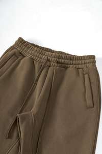 Pantalones de entrenamiento de rendimiento de estilo Jogger de patrón recto informal para hombre, pantalones de chándal ajustados para gimnasio al aire libre, cómodos y transpirables - Product Image 3