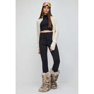 Leggings décontractés de qualité supérieure, options push-up haute/basse/moyenne, doux, sans couture, en spandex, nylon, cuir, taille unique, design à lettres, pour la salle de sport et le fitness - Product Image 3