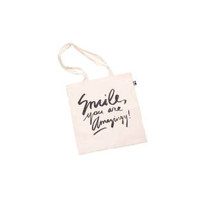 Venta al por mayor de tamaño personalizado reutilizable plegable de algodón bolsa de lona Para Promociones para ir de compras - Product Image 1