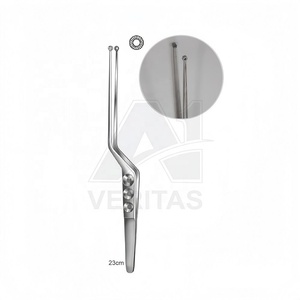 German Stainless Steel A-1 VERITAS Yasargil Tumor 22 cm Manual Forceps for Abdominal Surgery | Hemolock Clip Medic Instrument CE - Product Image 4