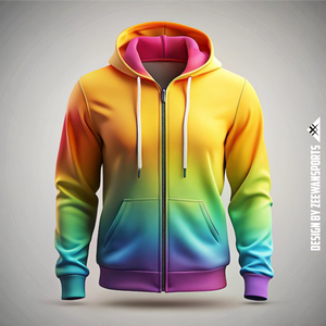 New Street Style Sublimated Unisex Sudadera con capucha y sudadera de alta calidad 100% algodón transpirable y cómodo - Product Image 3