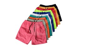 กางเกงขาสั้นออกกำลังกายของผู้ชายมีกระเป๋าฤดูร้อนสีล้วนพิมพ์ลายเพื่อความสบายออกแบบโลโก้ได้ตามต้องการ - Product Image 5