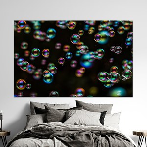 Modern Art Deco Printed <b>Canvas</b> <b>Wall</b> Art with Colorful Design Hanging Panel - Product Image 1