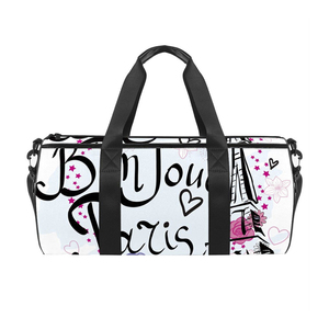 2024 bolsa de lona impermeable con logotipo personalizado portátil Simple de alta calidad bolsa de lona personalizada bolsa de lona deportiva - Product Image 4