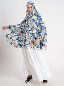 Stylish High Quality Rayon Namaz Dupatta Customized 2024 Floral Print Long <b>Ethnic</b> Outdoor Prayer <b>Dress</b> <b>for</b> Traditional Muslim - Product Image 5