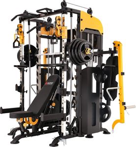 La mejor oferta para la nueva máquina Smith Altass Strength 3061B con brazos de palanca ajustables, sistema de gimnasio en casa todo en uno con relación de poleas 2:1 - Product Image 1