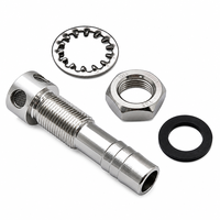 Aérateur de coque 16 mm à quatre trous en acier inoxydable 316 de qualité marine pour bateau et yacht, quincaillerie marine