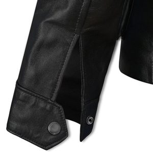 Veste en cuir pour homme, prix de gros, vente chaude, nouvelle mode, veste en cuir pour homme, veste en cuir coupe-vent à prix avantageux - Product Image 5