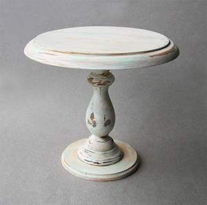 Support à gâteau en bois naturel fait à la main, support à dessert en bois rustique, finition bois de qualité supérieure, pour mariage et décoration intérieure par Quality Enterprises - Product Image 4