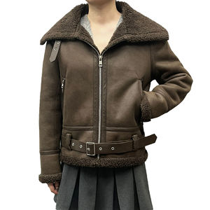 Vestes en peau de mouton de grande qualité les mieux notées en cuir de mouton véritable pour hommes - Product Image 2