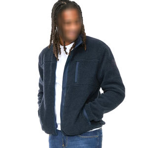 2025 bleu marine couleur bonne qualité avec taux de gros nouveau produit à la mode léger vêtements d'hiver Sherpa polaire vestes - Product Image 4