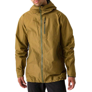Vestes coupe-vent personnalisées pour hommes, fermeture éclair, imperméable, pour la course à pied, le golf, le VTT, capuche légère, veste coupe-vent - Product Image 1