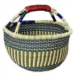 Home Decor New Decorative Bolga <b>Basket</b> Traditional Art Decor Design Multifunctional <b>Storage</b> <b>Basket</b> with Customizable Size Color - Product Image 4