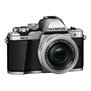 High Resolution Silver Mirrorless <b>Digital</b> <b>Camera</b> with 14-42mm EZ Lens Compact Used Photography & <b>Video</b> International Version - Product Image 3