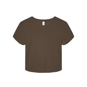 เสื้อยืดไมโครริบสำหรับผู้หญิงแบบสั่งทำพิเศษเพื่อการส่งเสริมการขาย - Product Image 6