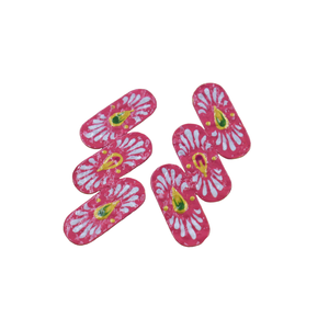 latest trends 2026 Handpainting <b>earring</b> Manufacturer Supplier Gold Plated MOP Stone <b>stud</b> <b>Earrings</b> for women and <b>girls</b> - Product Image 1