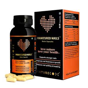 Vitamines pour ongles soignés : Complément nutritif premium pour des ongles plus forts, plus brillants et plus attrayants (ongles des pieds et des mains) - Product Image 1