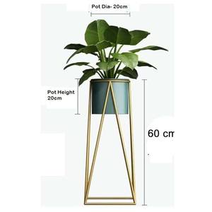 Precio más barato soporte de flores de Metal recubierto de negro decoración interior y exterior maceta diseño de jarrón boda hogar decoraciones de esquina lateral - Product Image 3