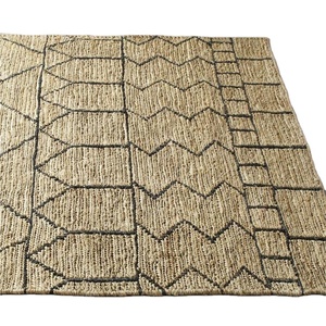 Chemin de chanvre en Jute naturel fait à la main, taille personnalisée, tapis décoratif indien pour la maison, paillasson, tapis de zone, tapis de décoration d'escalier en chanvre - Product Image 6