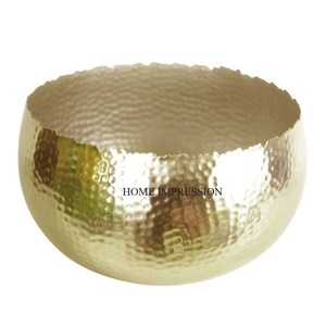 Bol de service en métal en gros, couleur personnalisée, revêtement en poudre, avec bol en métal, fabricant et fournisseur indien à prix raisonnable - Product Image 3