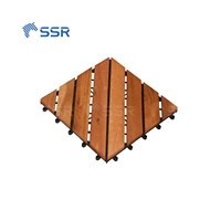SSR VINA-carreaux de terrasse en bois d'acacia-carreaux de terrasse carreaux de sol extérieurs pour meubles de jardin