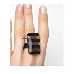 Anillos de Joyería Religiosa de Cuerno al por Mayor, Excelente Calidad, Artesanía Natural de la India, Embalaje Personalizable para Compromiso y Boda - Product Image 3