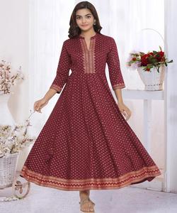 เสื้อผ้าสไตล์อินเดียชุดพื้นเมืองหลากสีชุดเครื่องแต่งกายดูดี - Product Image 5