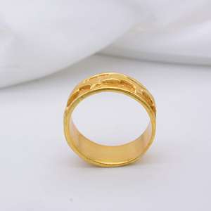 Handmade Gold-Plated Brass Jewelry <b>Ring</b> with Pink Gemstone Fish & <b>Open</b> Design Waterproof Cutey Engagement <b>Ring</b> Birthday Gifts - Product Image 4