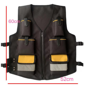 Chaleco DE TRABAJO reflectante Ropa de seguridad para hombres Alta visibilidad Durable Ajuste cómodo OEM ODM Directo de fábrica Proveedor al por mayor - Product Image 4