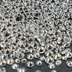 DEF couleur VS clarté 3mm 100% calibré naturel vente en gros de diamants de polissage en vrac colis - Product Image 3