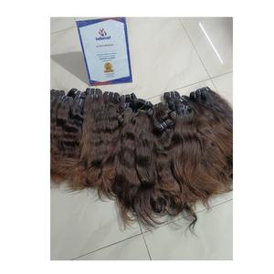 Extensiones de Cabello Humano Remy de Alta Calidad, 100% Naturales, del Sur de la India, Sin Procesar, Virgen, Ondulado, con Cutícula Alineada, Suaves y Sedosas - Product Image 5