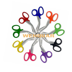 Tijeras de Trauma de Acero de 7.5 Pulgadas, Tijeras de Primeros Auxilios para Paramédicos y Uso Médico de Emergencia, Color Personalizado Disponible, Fabricadas por Wenquar - Product Image 3