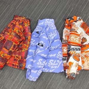 Premium Quilted Jackets For Winter Fall Wear Thick Bubble <b>Coats</b> <b>Stand</b> Canvas Wholesale Best Price Print Men's Bubble Jacket - Product Image 2