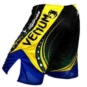 Pantalones cortos de lucha MMA personalizados para BJJ No Gi Grappling Durable HQ estampado sublimado Jiu Jitsu Kimono de Jiu Jitsu Gear - Product Image 3