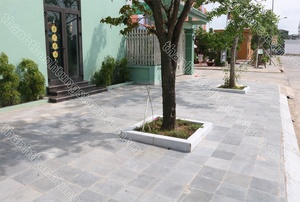 Dalles personnalisées en pierre bleue à frotter rugueux Vente Pavé de surface en carrelage pour chaussée extérieure - Product Image 2