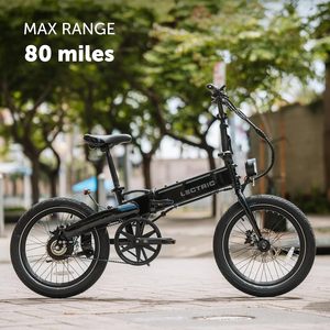 จักรยานไฟฟ้า Lite 2.0 | จักรยานพับผู้ใหญ่-น้ำหนักเพียง49lbs | ระยะ45ไมล์ W/5ระดับช่วยเหยียบ - Product Image 2