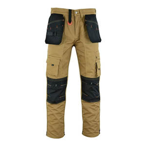 กางเกงคาร์โก้ทำงานวัสดุทนทานฉลากตามต้องการกางเกงคาร์โก้ดีไซน์ใหม่ - Product Image 1