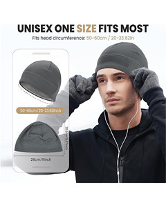 Manufacturer <b>Beanie</b> Cap Casual Lightweight Stylish Winter Hat High Quality Custom Logo 3D Embroidery Breathable <b>Waterproof</b> - Product Image 5