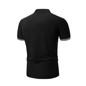 Camisas de Polo de Golf con Logotipo Personalizado en Oferta, Camisas de Polo Blancas Transpirables de Algodón para Hombre, Bordado Personalizado, Impresión, Manga Corta, OEM - Product Image 6