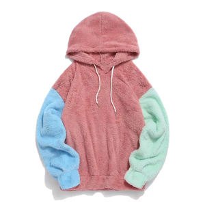 Men's Zipper-Up <b>Sherpa</b> <b>Fleece</b> Hoodie-Custom Design Printing Long Sleeve Fluffy & Thick Winter Oversized Fit - Product Image 1