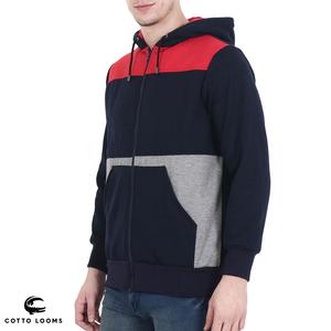 Sweats à capuche pour hommes taux d'usine respirant couleur unie pull polaire coton mélangé premium nouvelle arrivée de haute qualité - Product Image 1