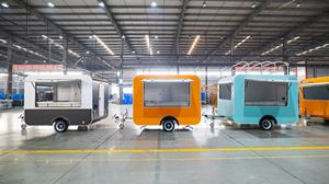 Апельсиновый трейлер для пиццы, хот-дог, кофе, мороженое, грузовик, мобильный кухонный бар, пиво, уличный автомобиль для продажи, США, Европа, Австралия - Product Image 4